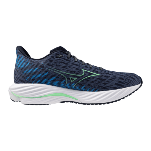 Mizuno Wave Rider 28 - Donkerblauw - Blauw - Groen - Afbeelding 3